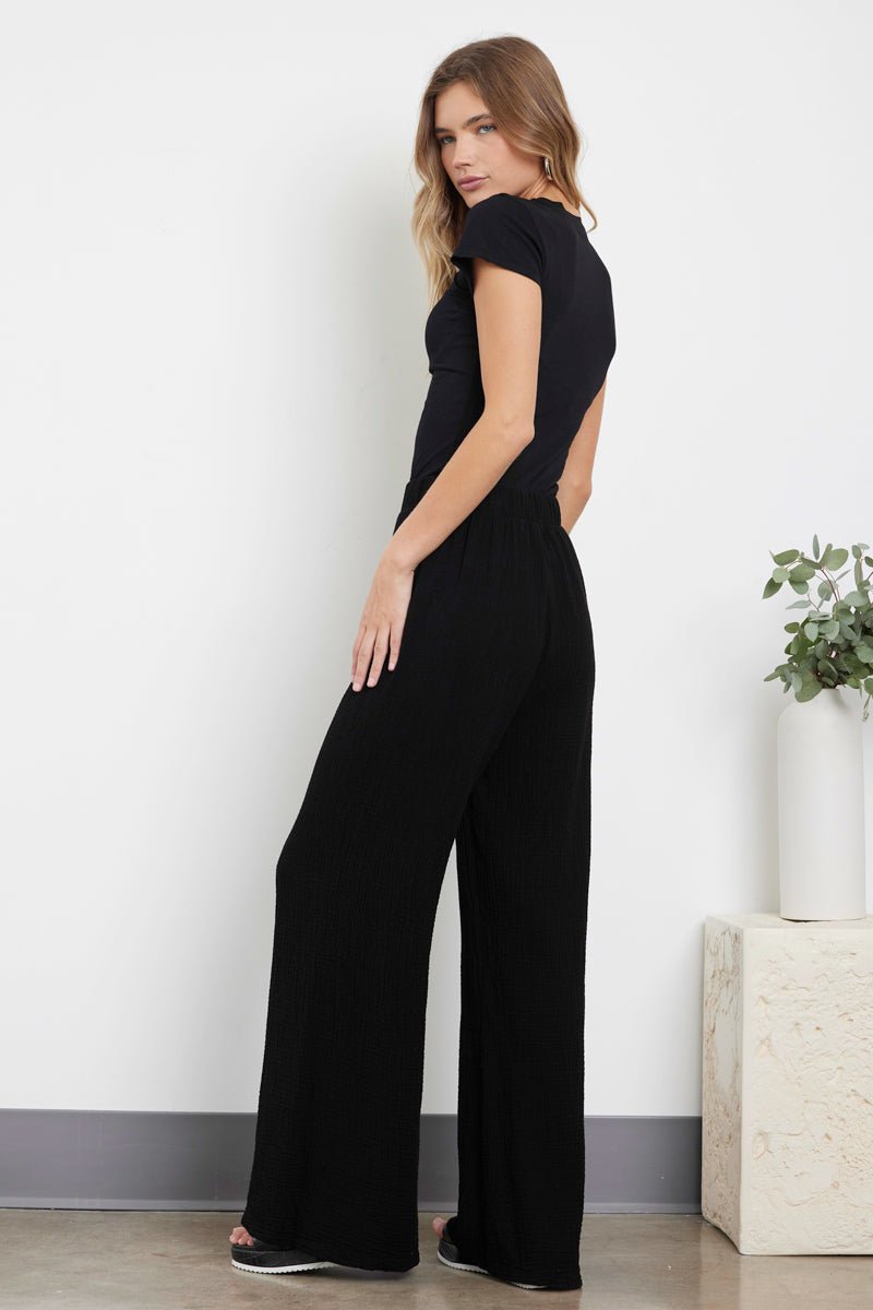 CALI CHILL GAUZE WIDE LEG PANT