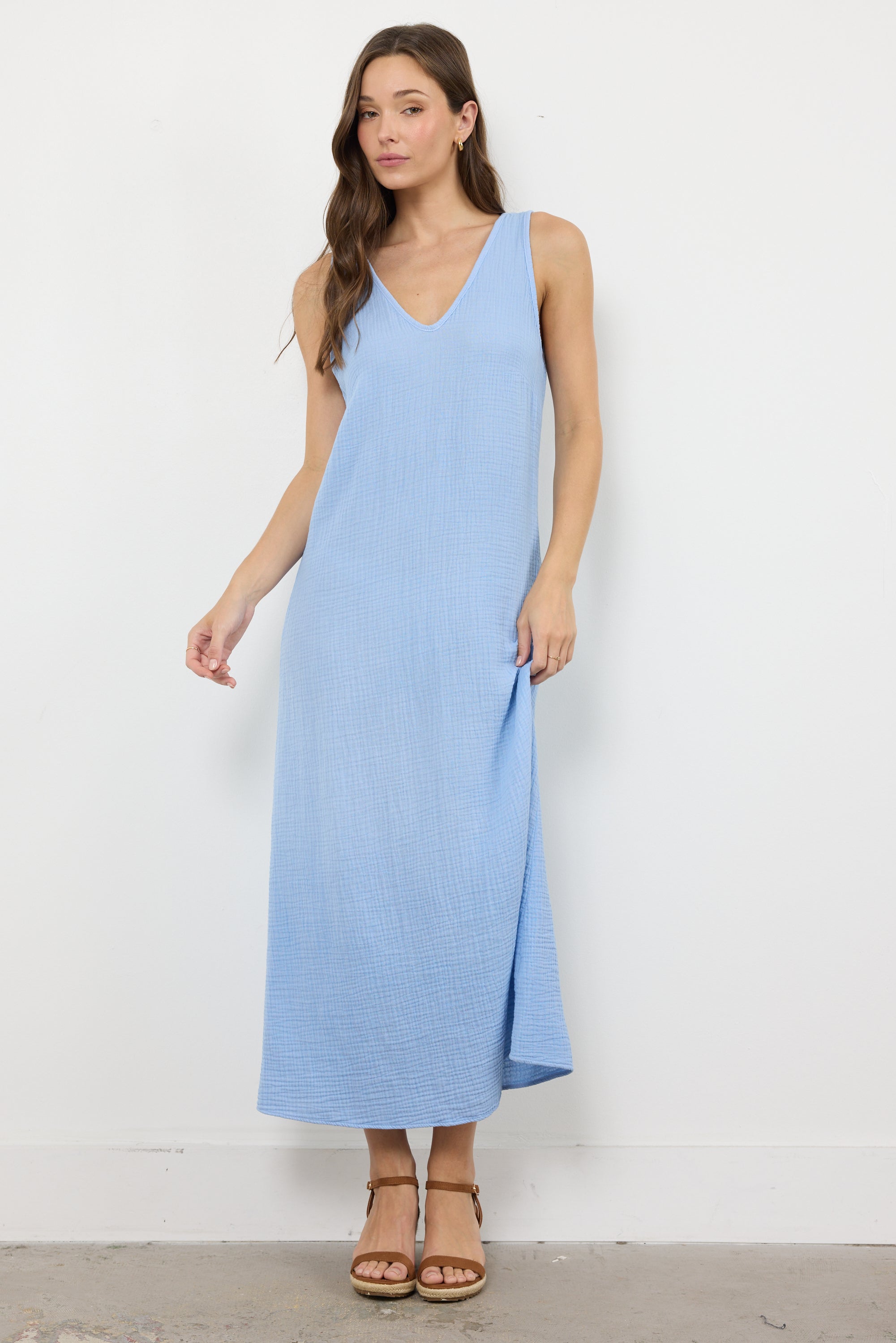 WYNN GAUZE MAXI DRESS