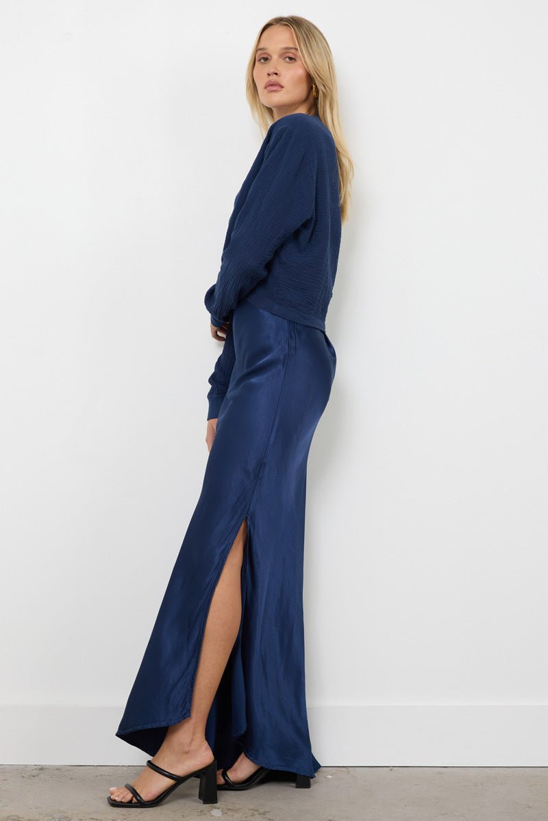 SPENCER GAUZE CROP CARDI - FINAL SALE
