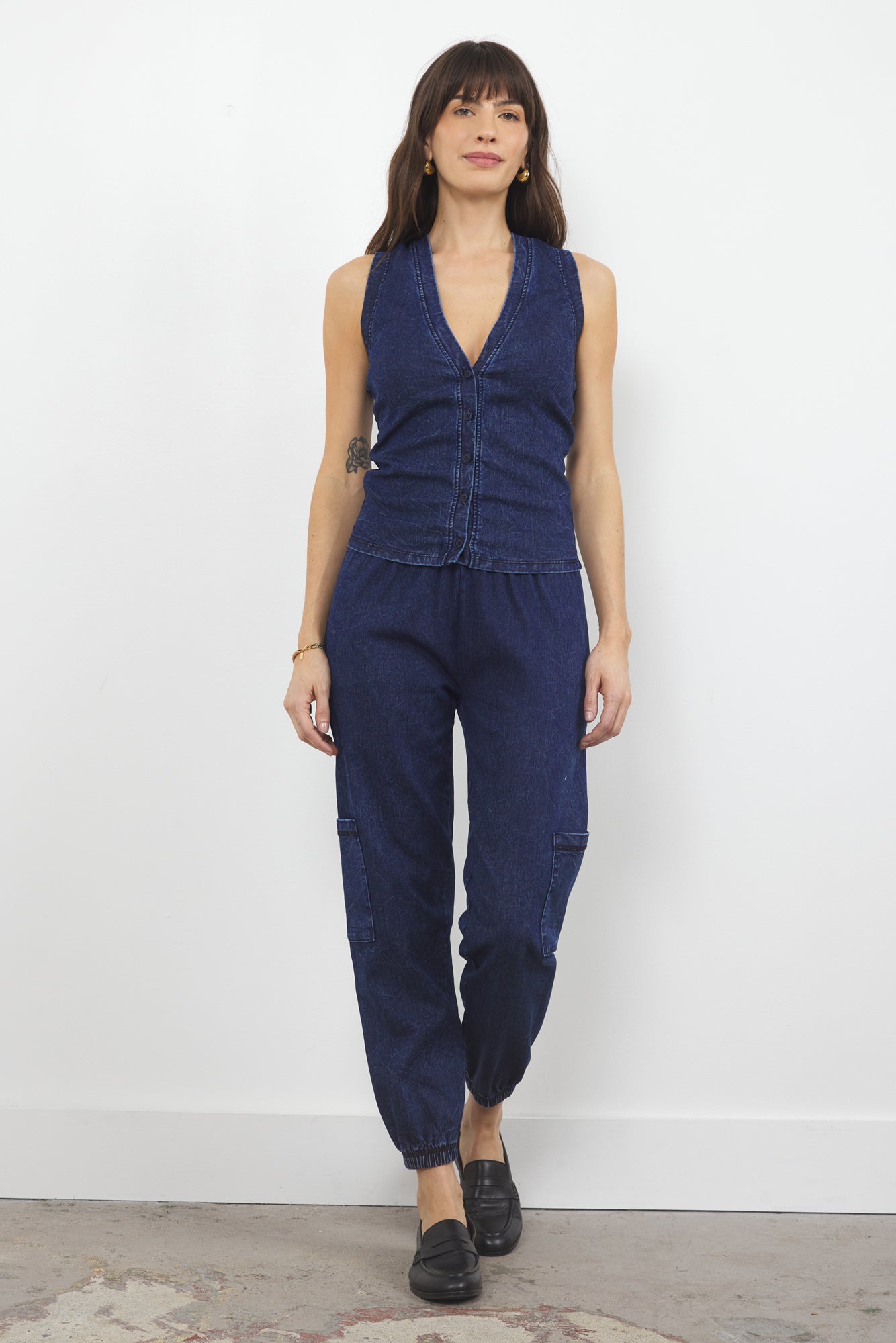 TIVONA BUTTON UP VEST