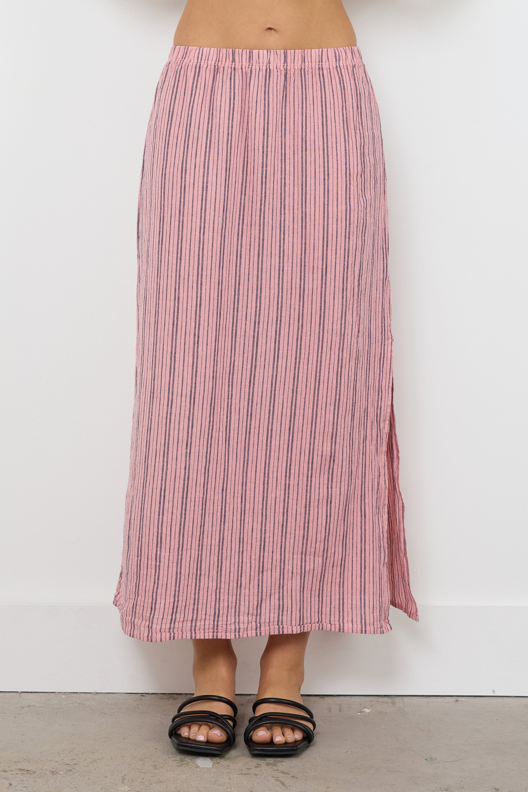 VICTORIA LINEN SKIRT - FINAL SALE