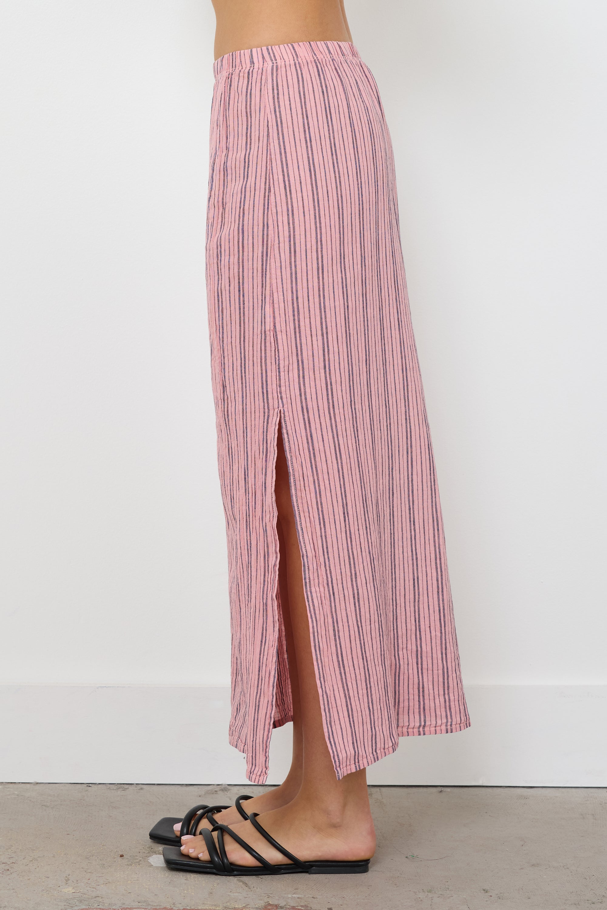 VICTORIA LINEN SKIRT - FINAL SALE