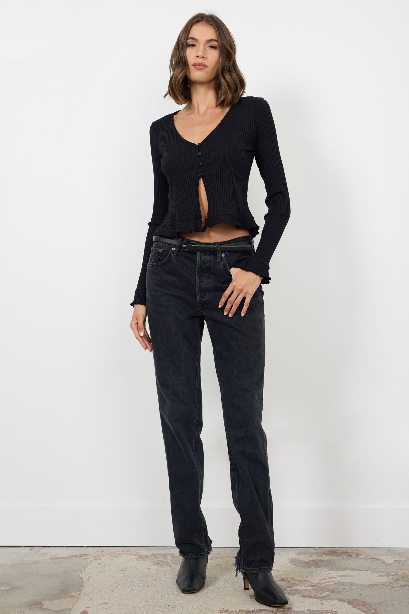 EVERLYN CROPPED CARDI