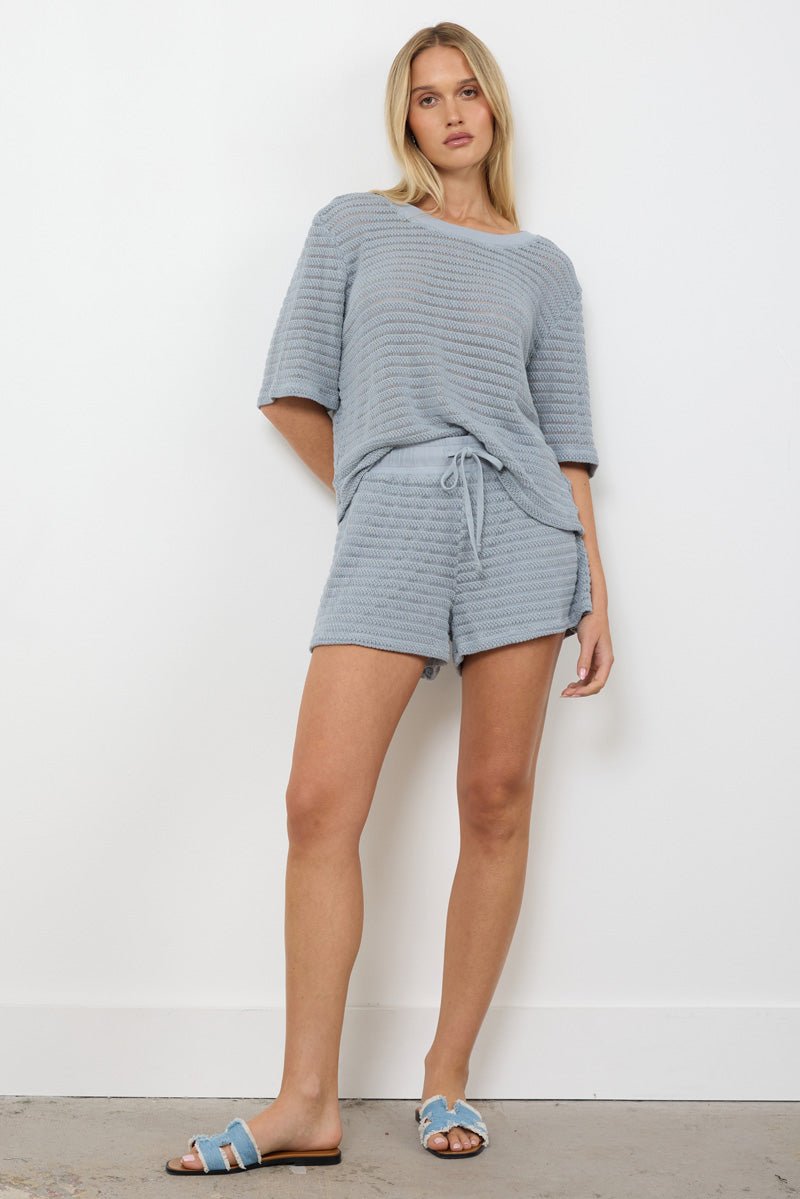 NIGHTS IN THE CITY STRIPE TEE