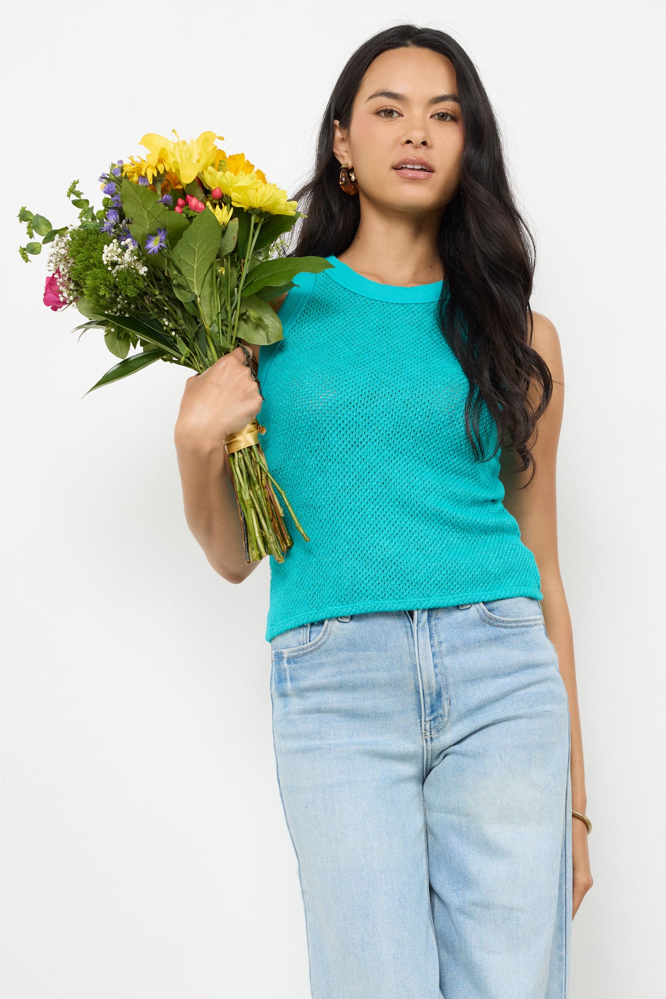 NEW AIDA RACERFRONT SWEATER TANK