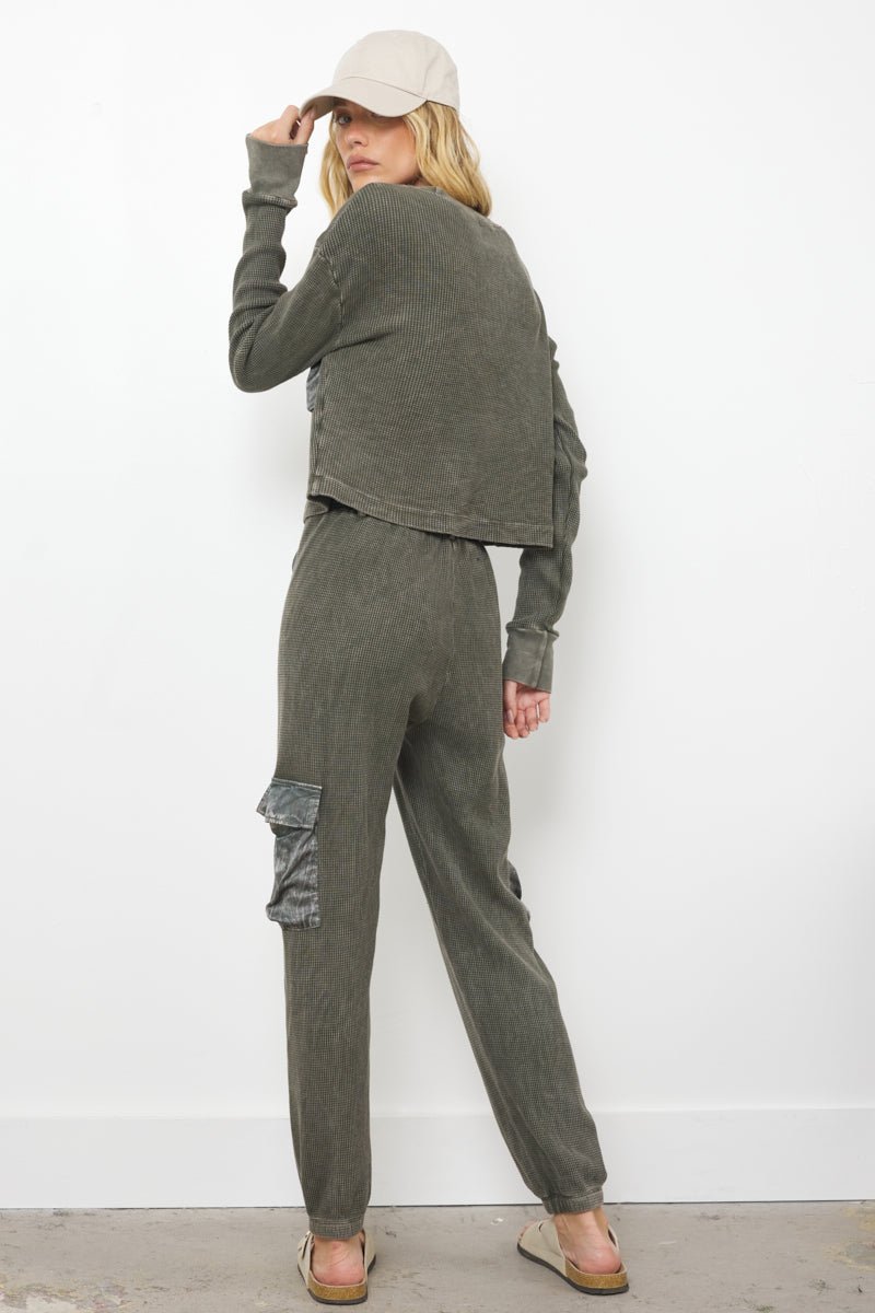 DAMON DISTRESSED POCKET TEE - FINAL SALE