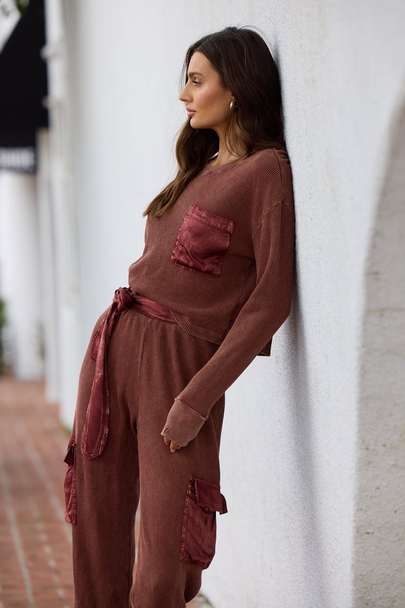 DAMON DISTRESSED POCKET TEE - FINAL SALE