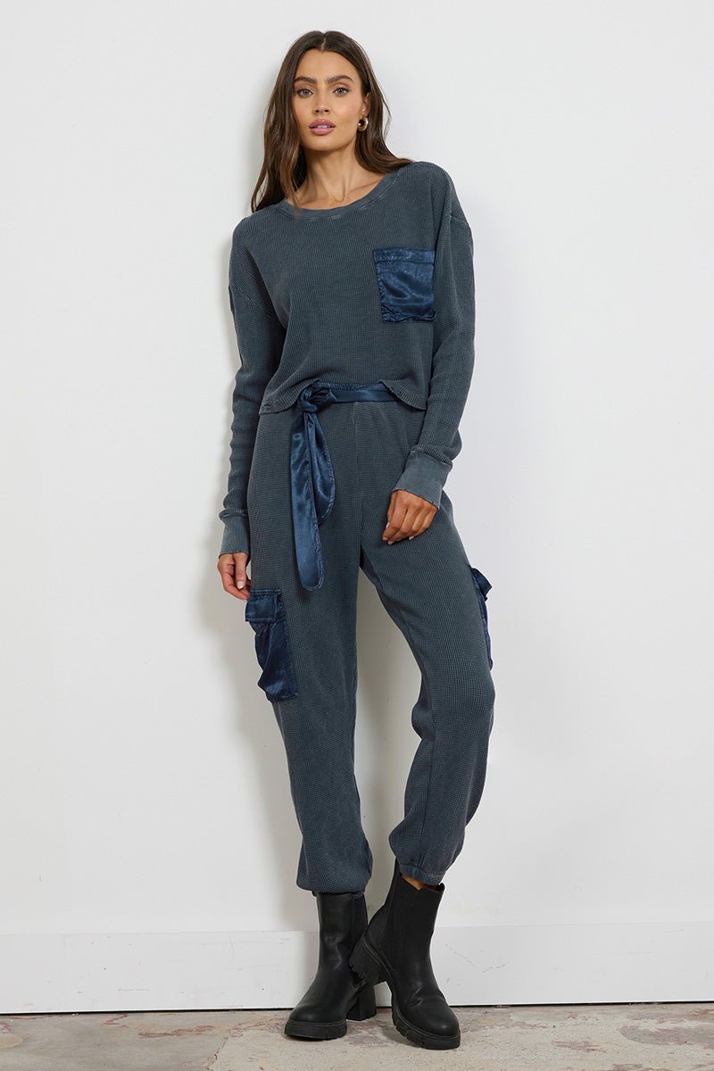 DAMON DISTRESSED POCKET TEE - FINAL SALE