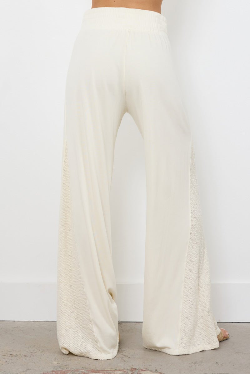 INGRID MESH INSERT PANT - FINAL SALE