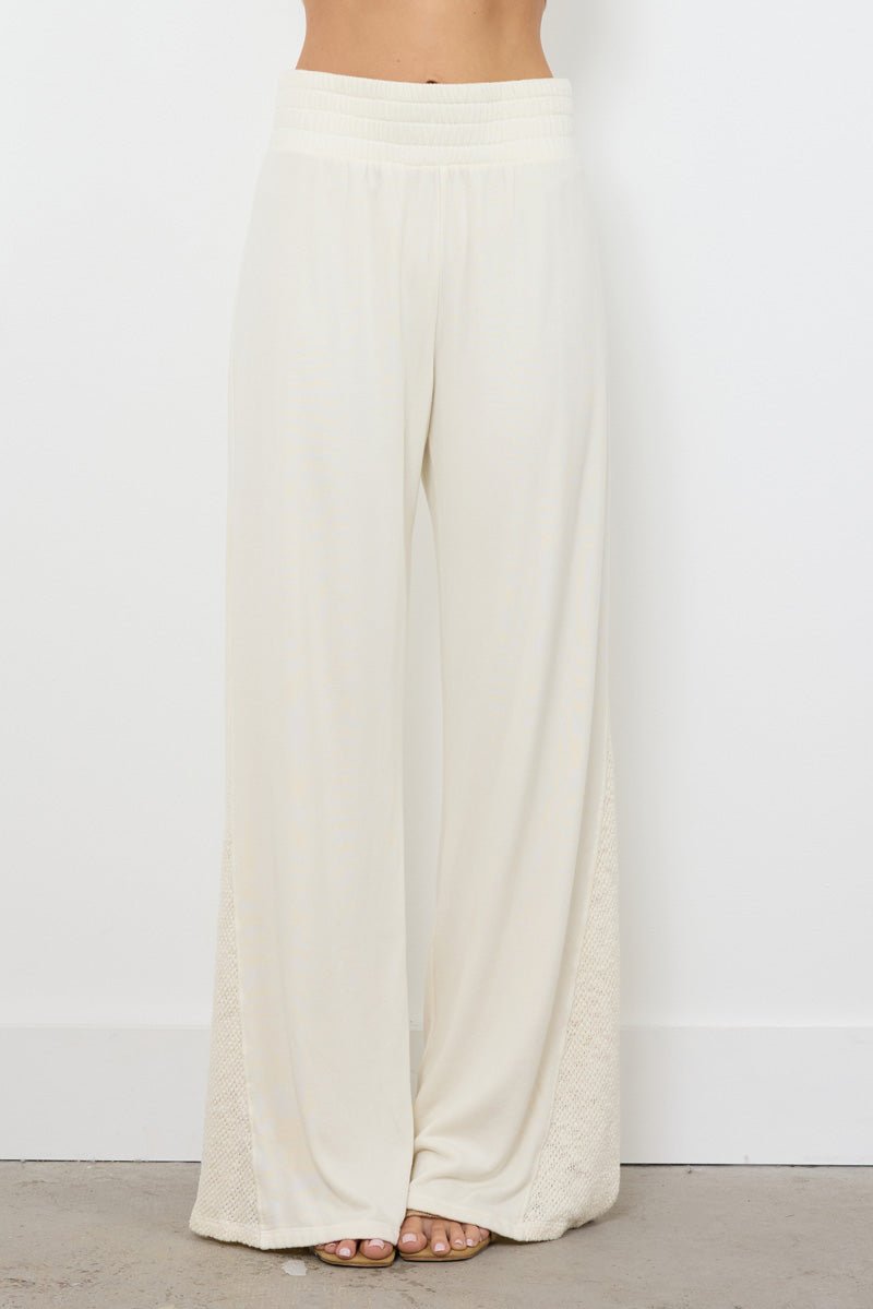 INGRID MESH INSERT PANT - FINAL SALE