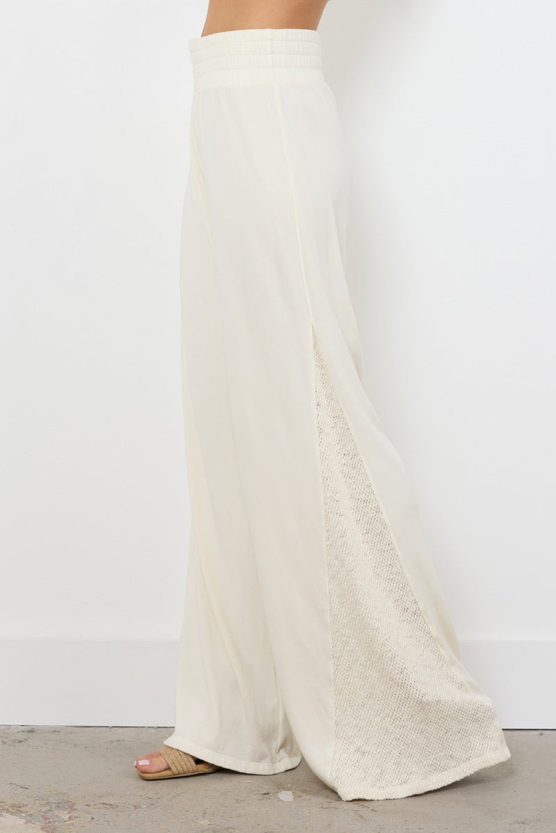 INGRID MESH INSERT PANT - FINAL SALE