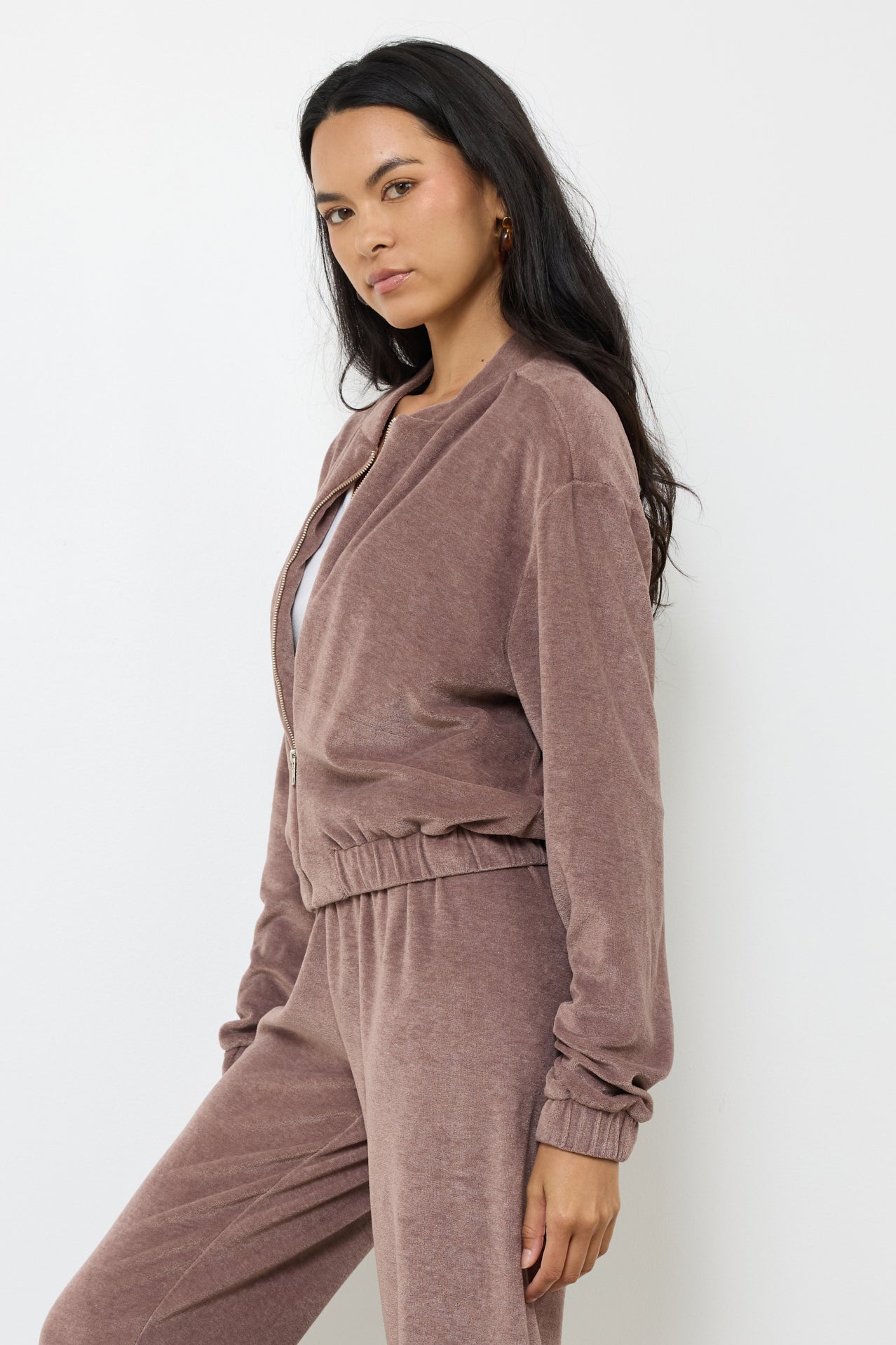 ROMINA VELOUR JACKET