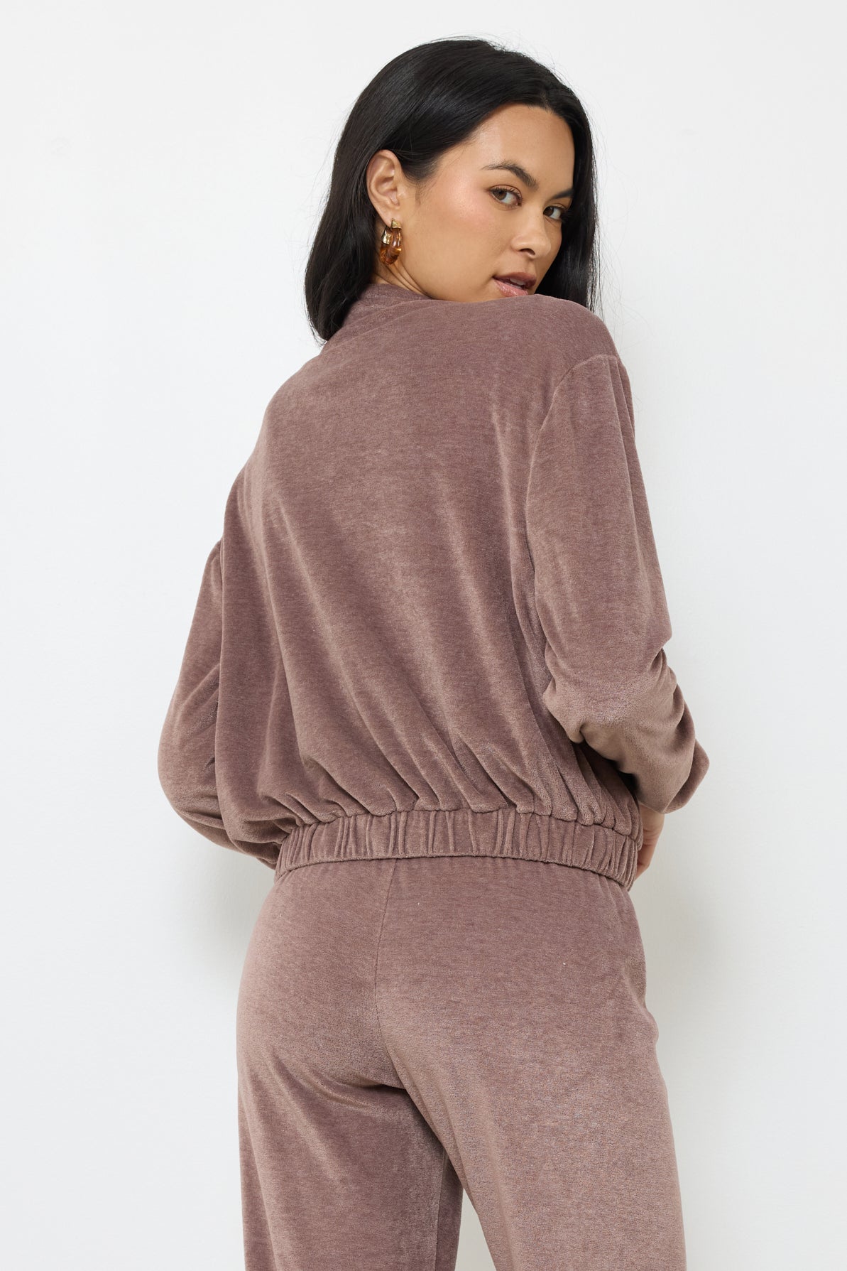 ROMINA VELOUR JACKET