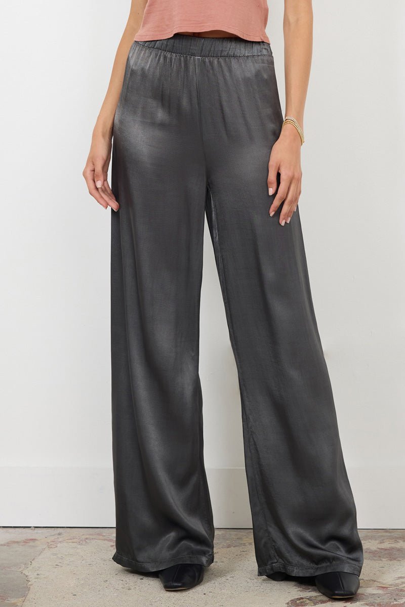 CALI CHILL SILKY WIDE LEG  LONG PANT