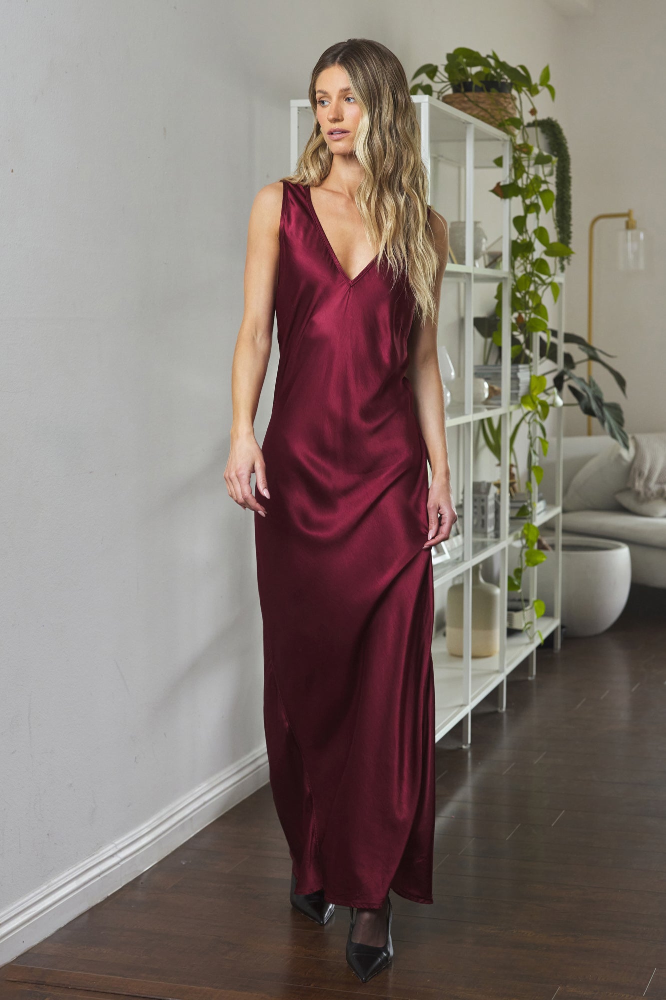WYNN SILKY MAXI DRESS