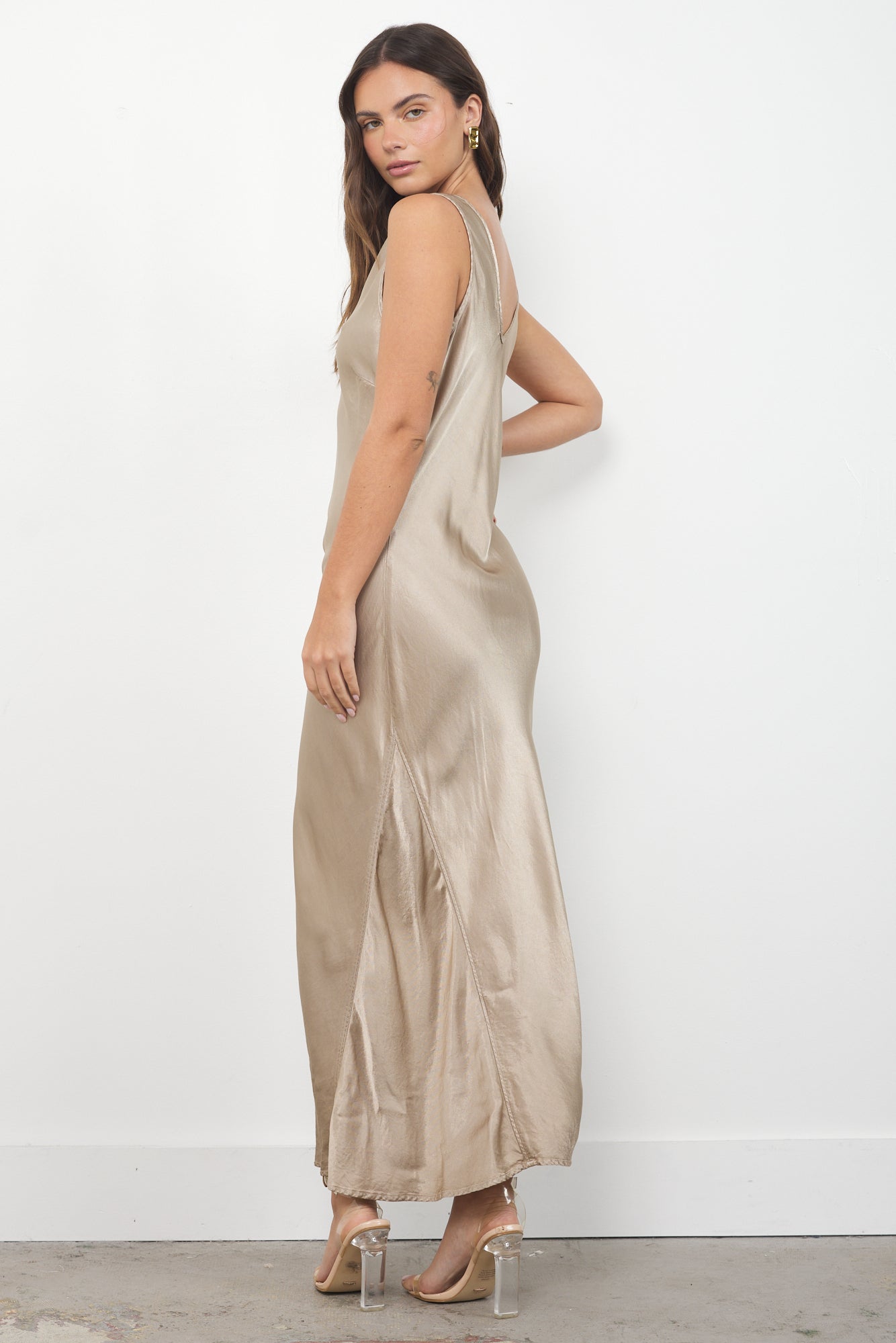 WYNN SILKY MAXI DRESS