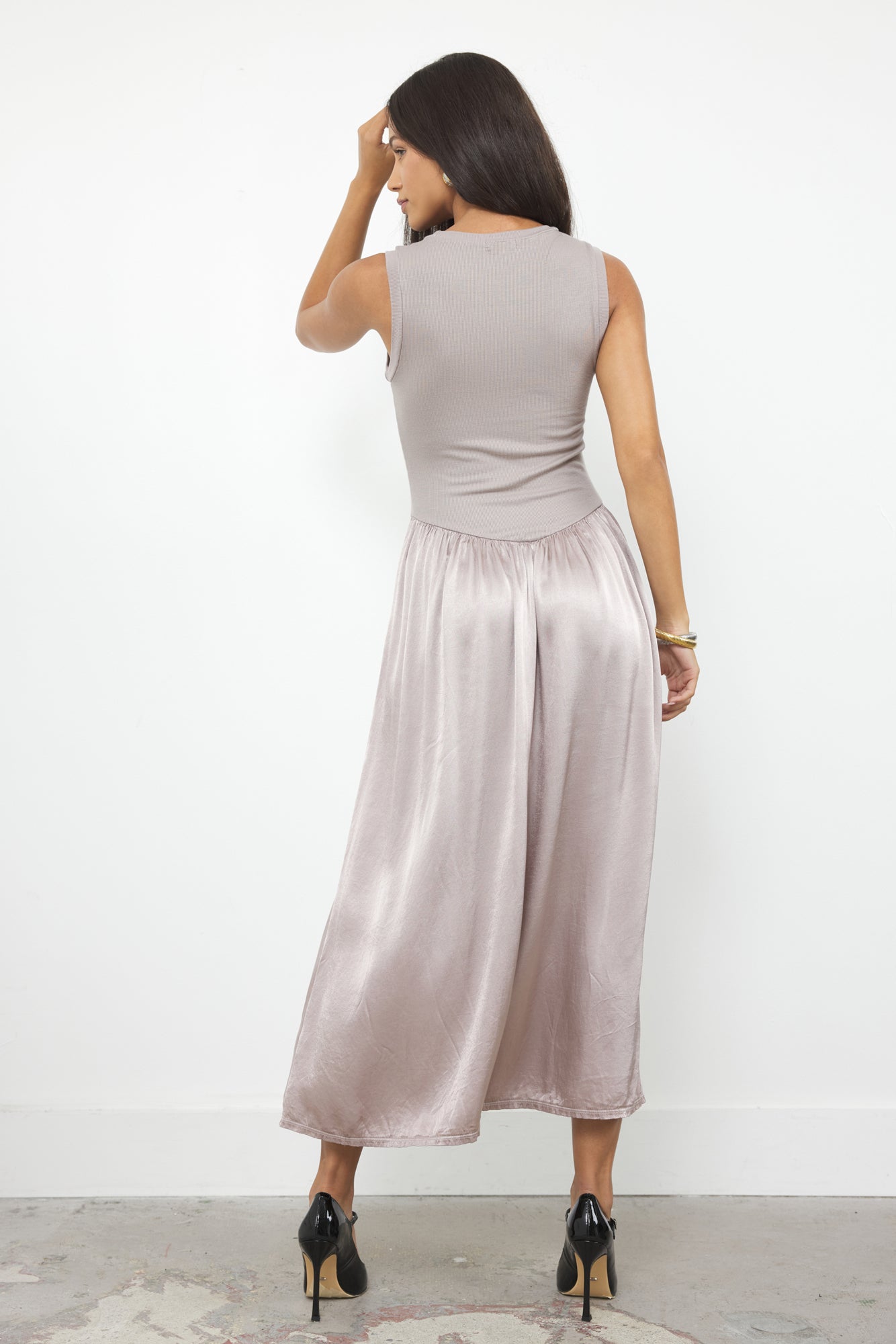 OLIVER SILKY TANK DRESS