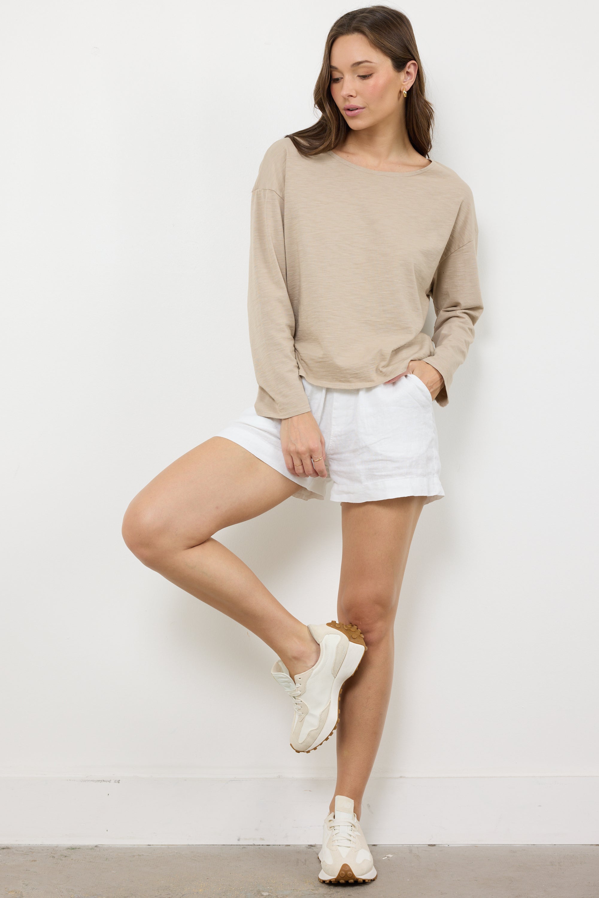 MARLOW HEAVY SLUB LONG SLEEVE