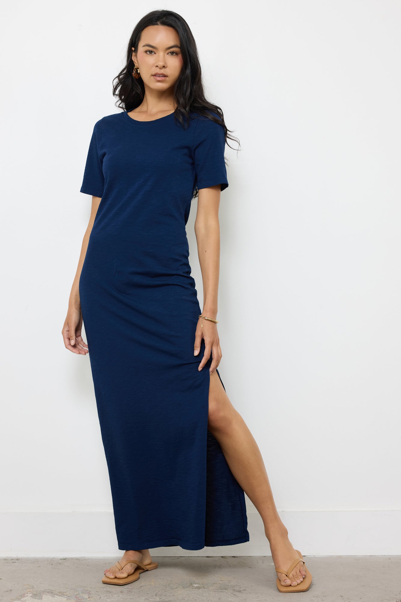 DAMIEN HEAVY SLUB DRESS