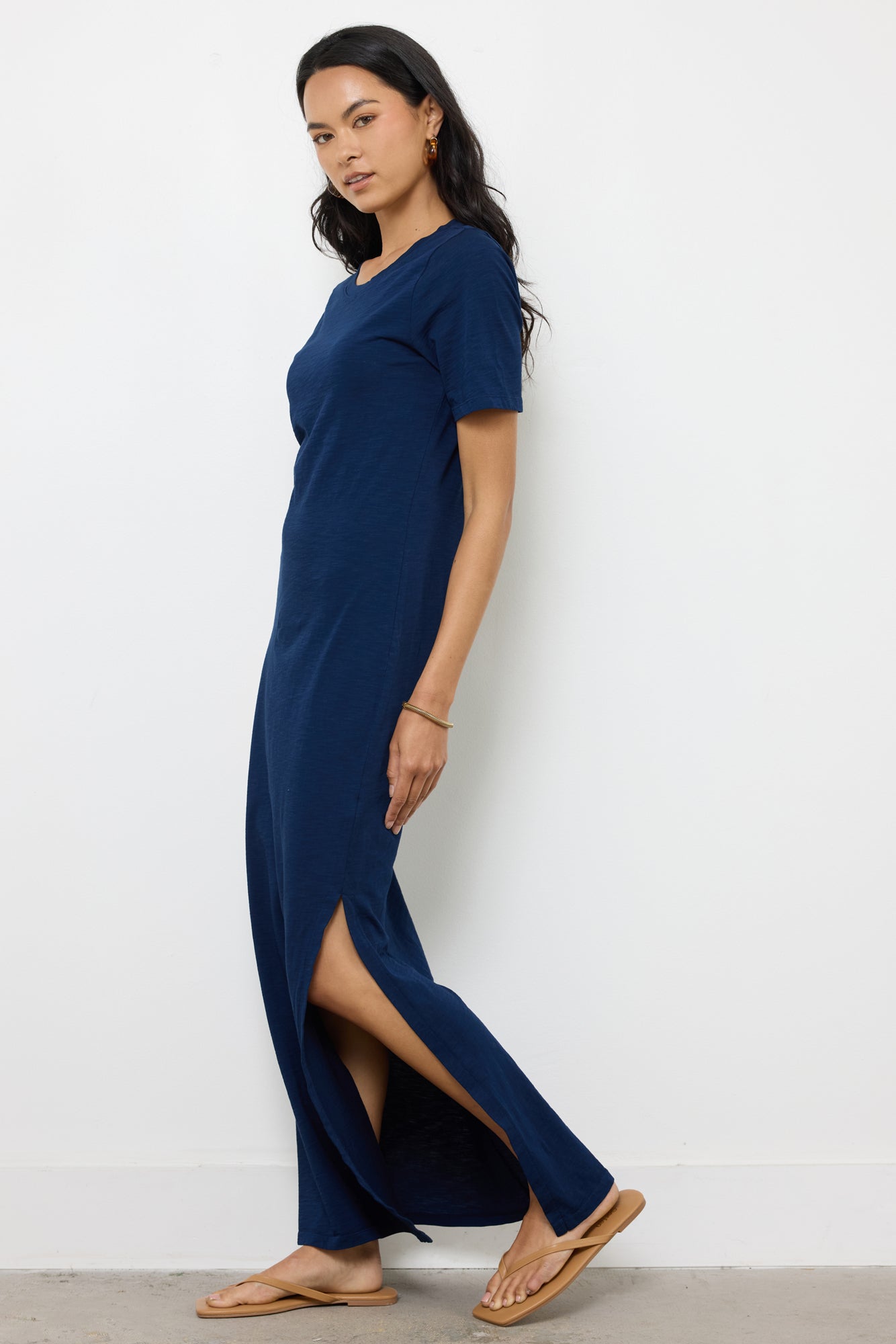 DAMIEN HEAVY SLUB DRESS