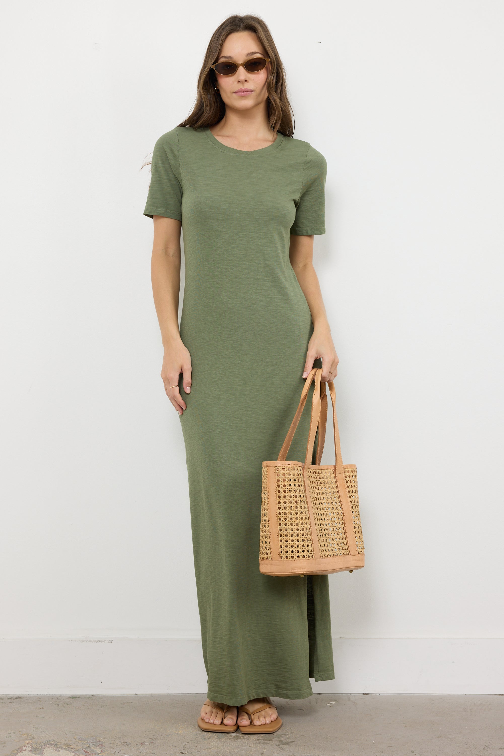 DAMIEN HEAVY SLUB DRESS