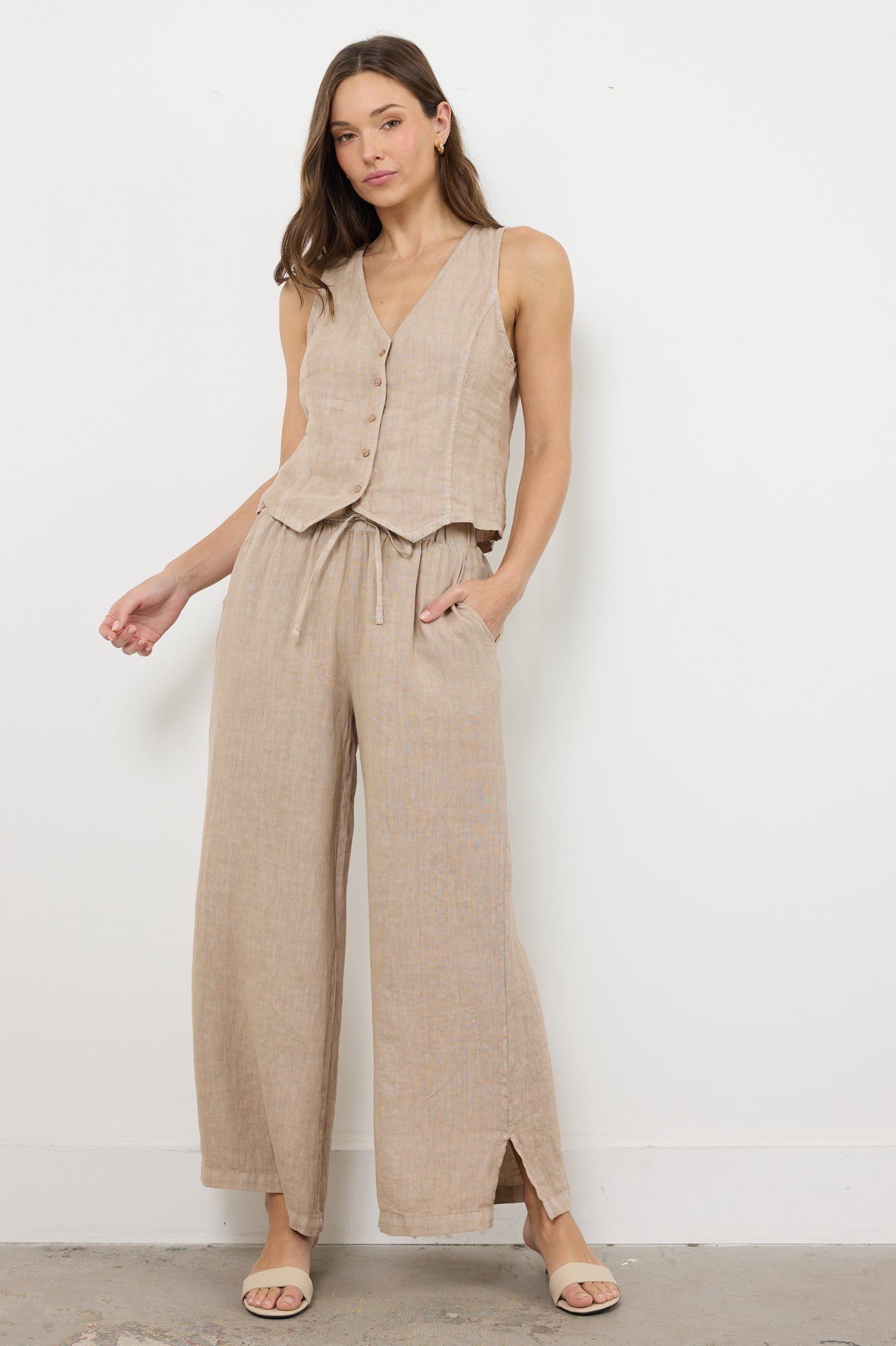 BEACHFRONT LINEN PANT