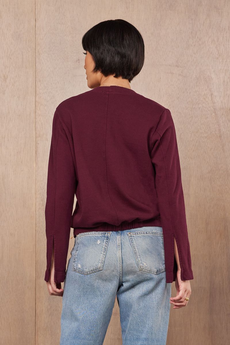 ELENA SPLIT SLEEVE CARDI