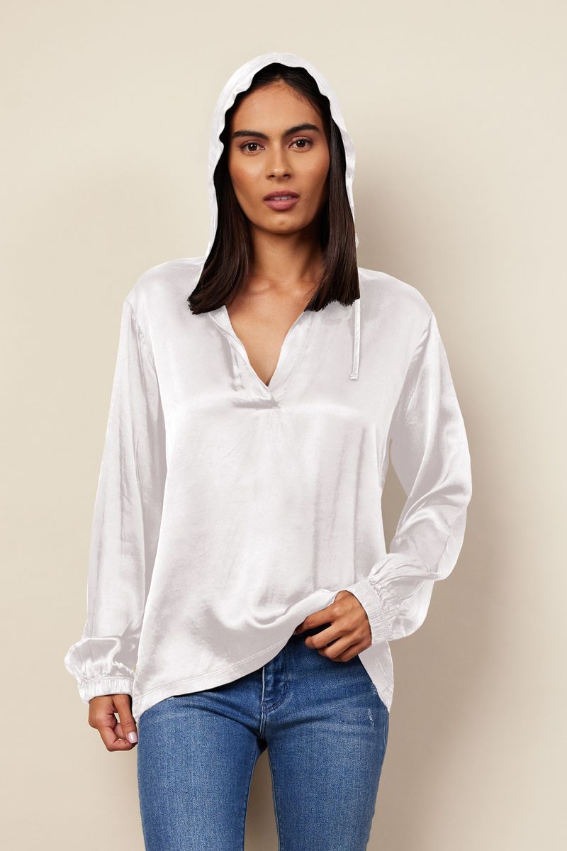 LAYNE SILKY HOODIE