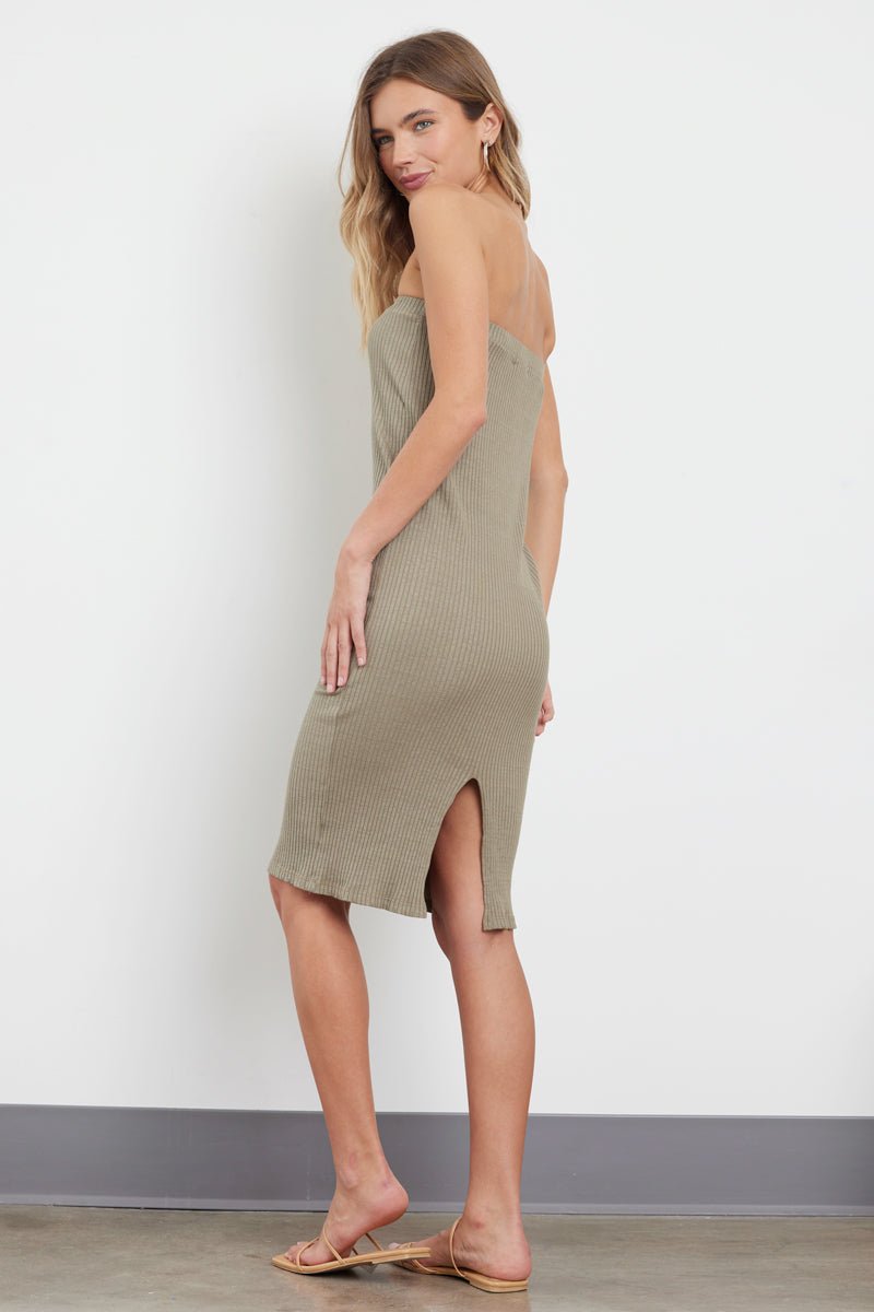 SLIM RIB SKIRT/DRESS - (FINAL SALE)