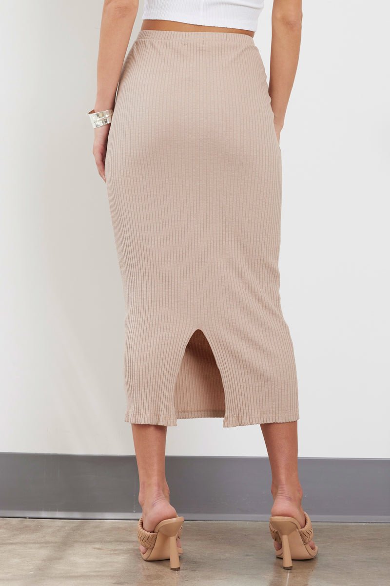 SLIM RIB SKIRT/DRESS - (FINAL SALE)