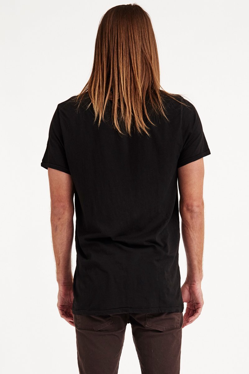 CENTRAL TEE - BLACK