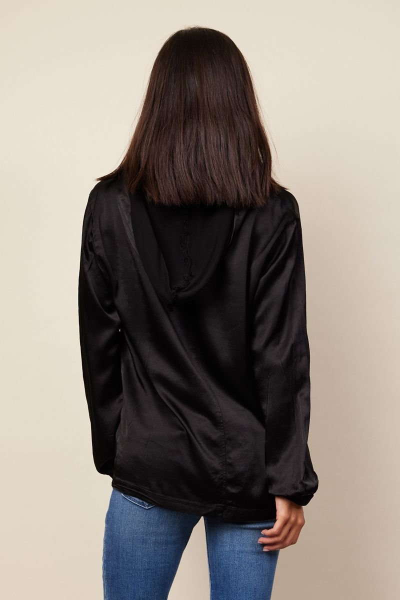 LAYNE SILKY HOODIE