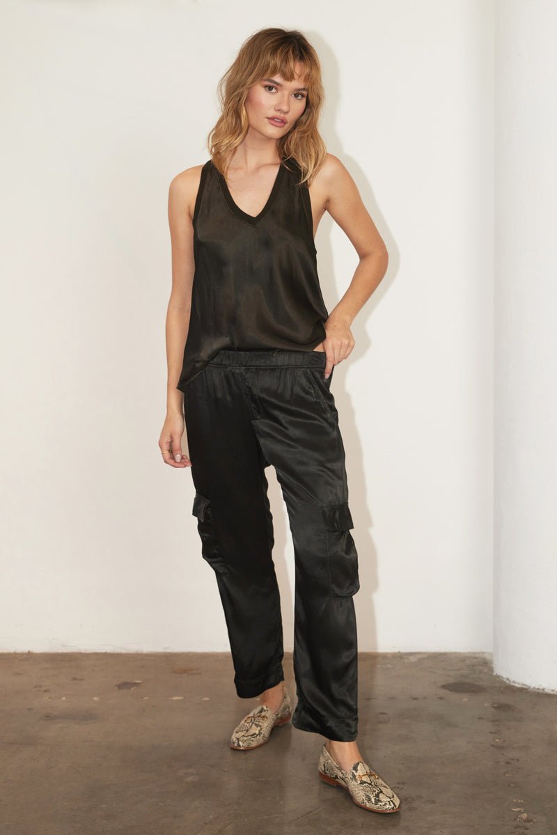 SILKY CARGO PANT