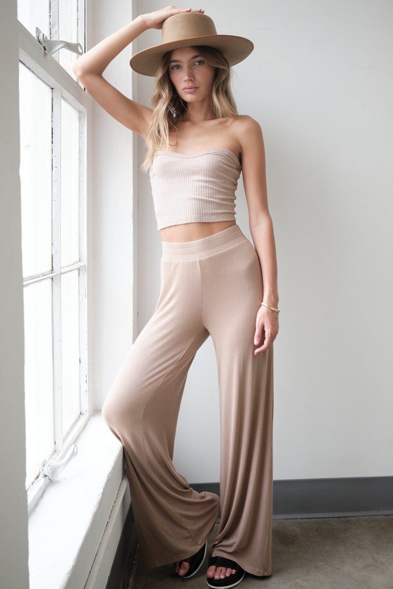 JONAH WIDE LEG PANT - FINAL SALE