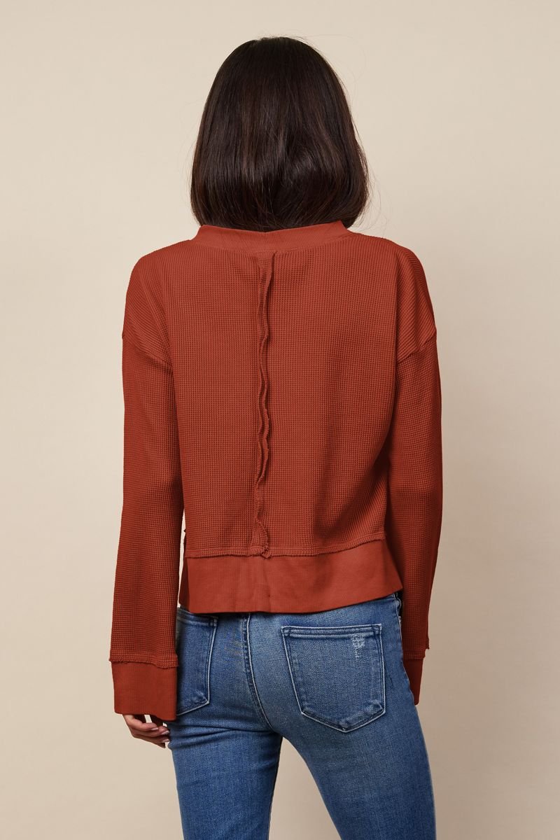CAMDEN SIDE BUTTON PULLOVER