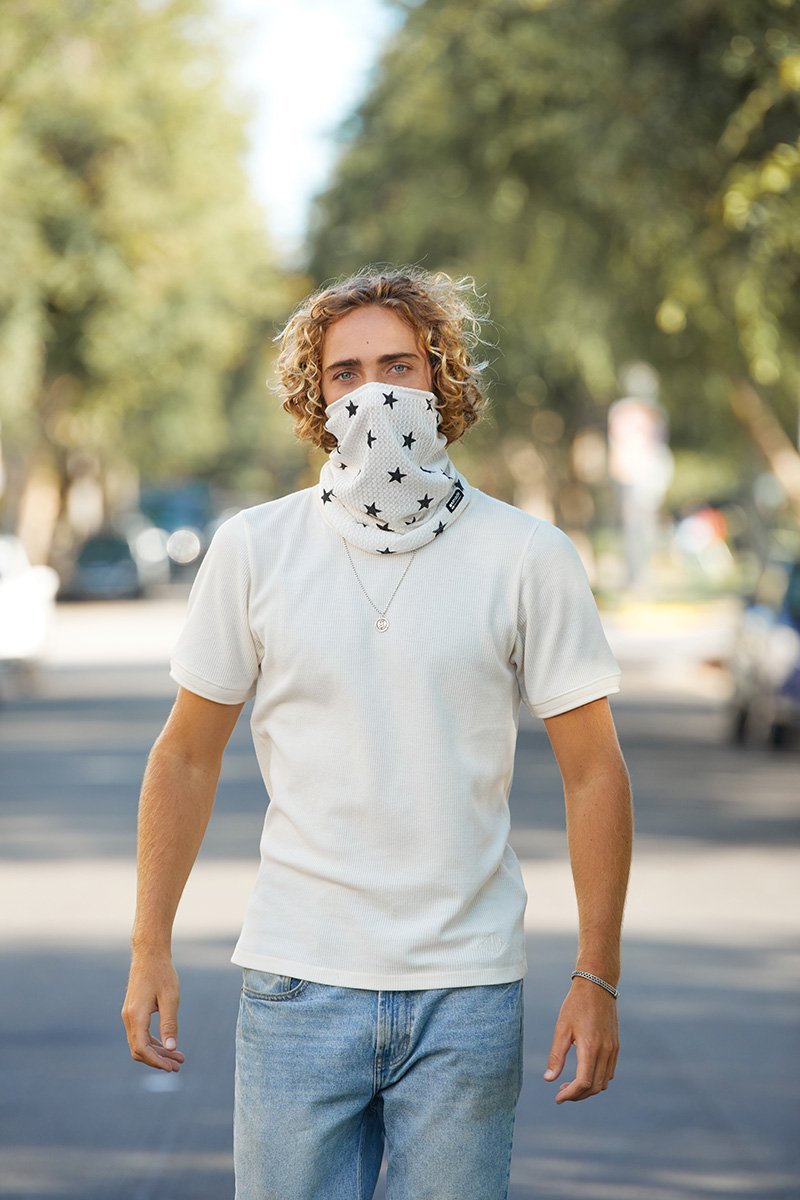 THE CALI WRAP - STARS WRAP MASK