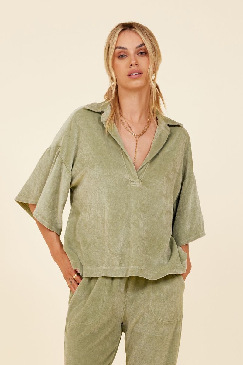 MOJITO VELOUR BEACH SHIRT