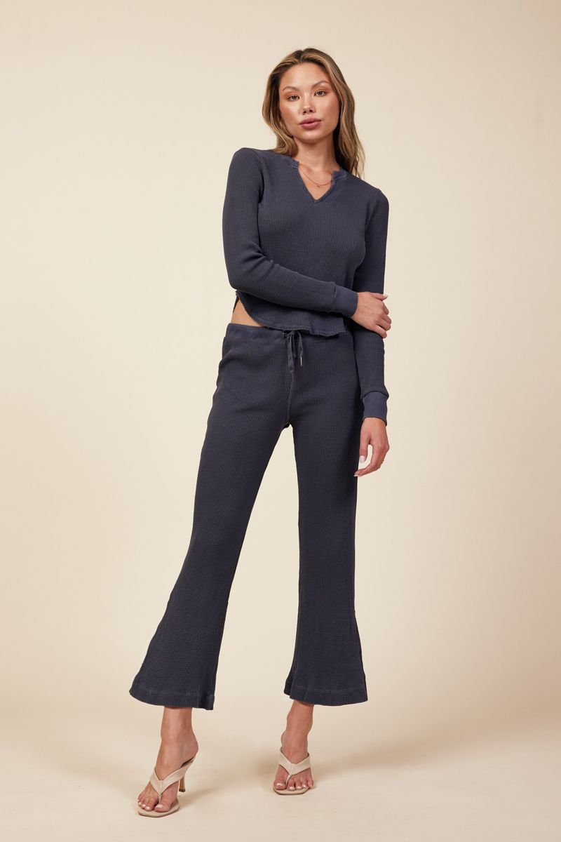 NINA CROP LOUNGE PANT