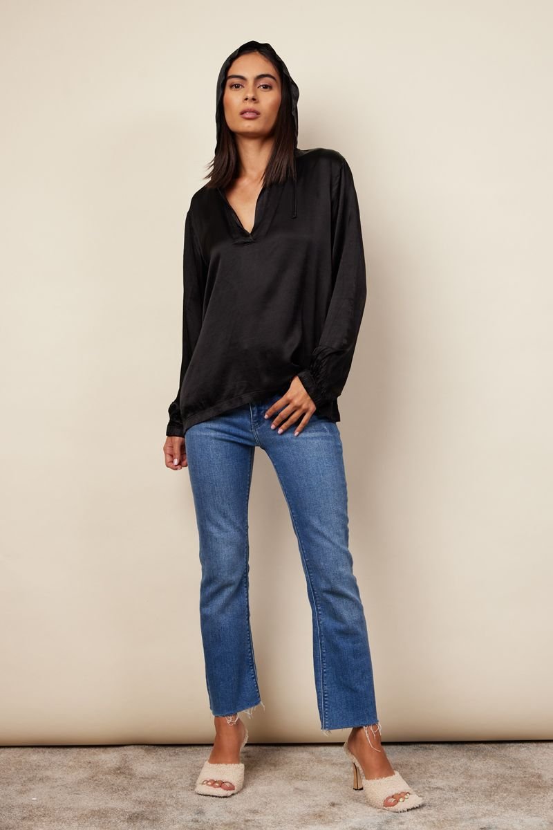 LAYNE SILKY HOODIE