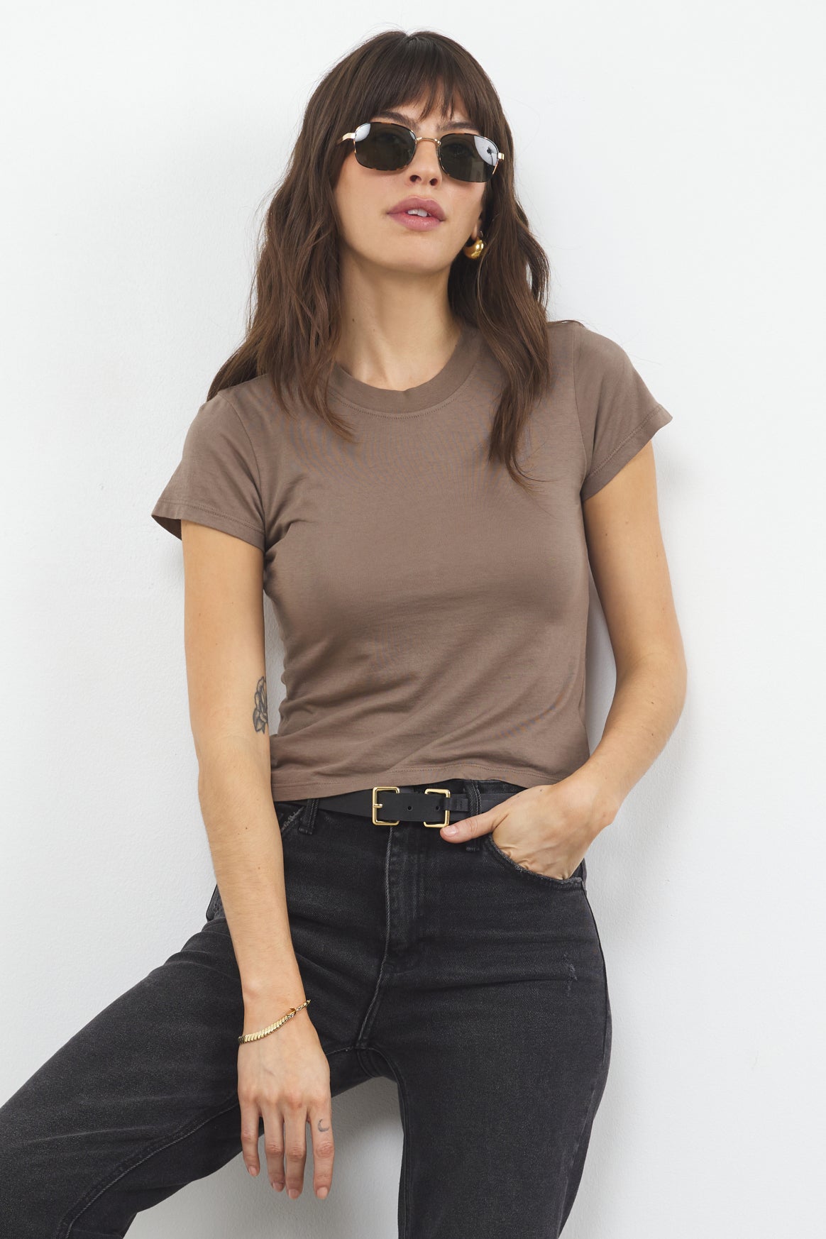 BASIC CROP TEE