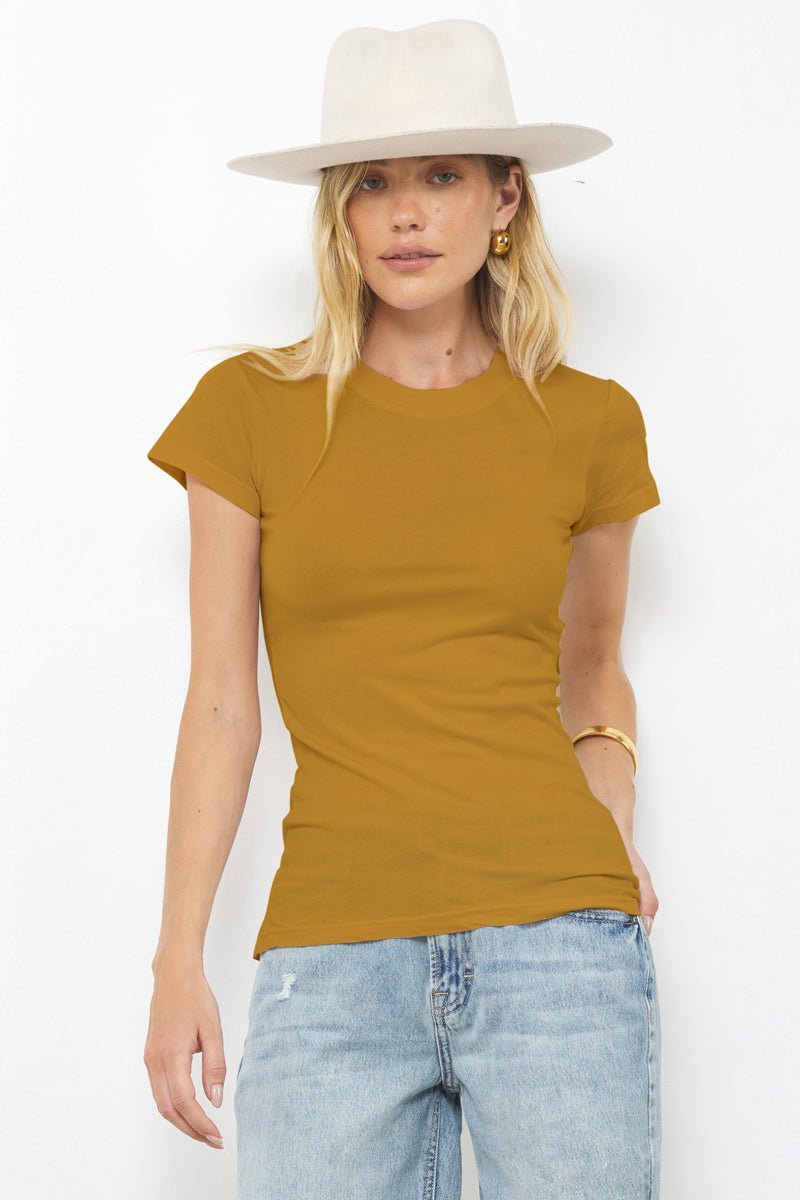 BASIC CLASSIC CREW NECK TEE