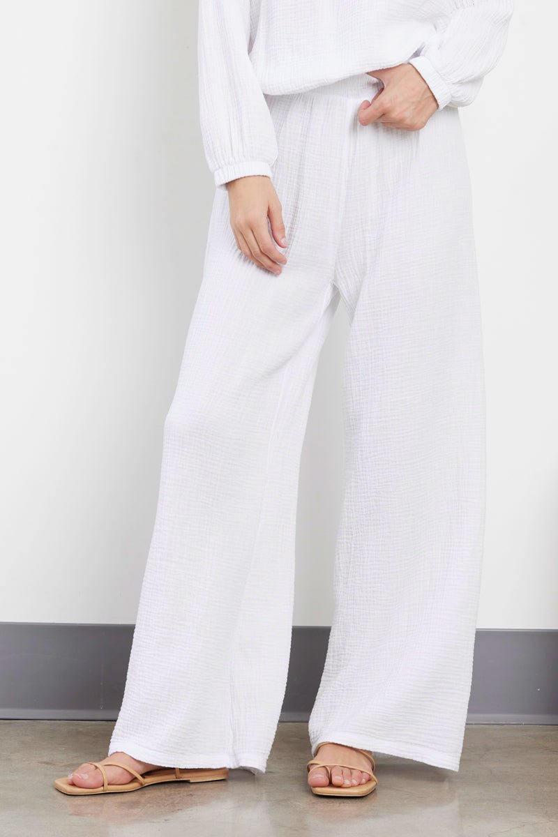 CALI CHILL GAUZE WIDE LEG PANT