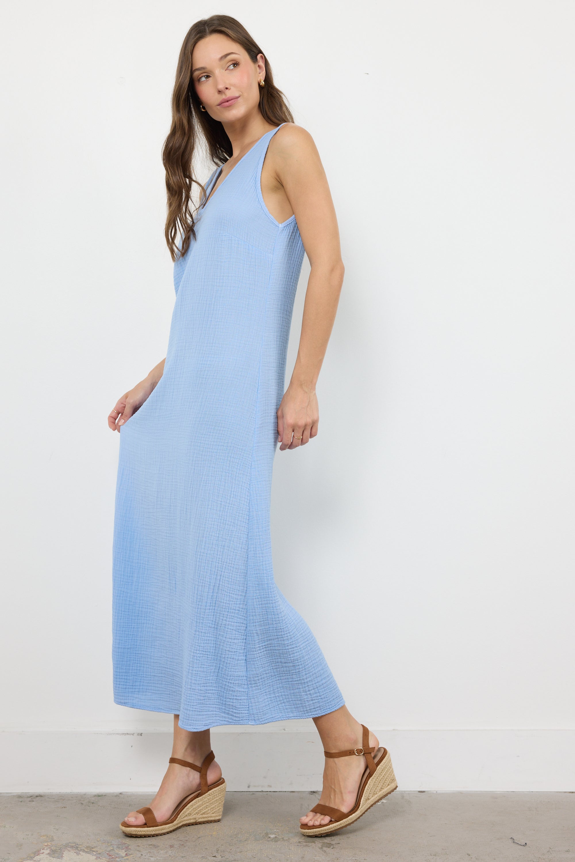 WYNN GAUZE MAXI DRESS