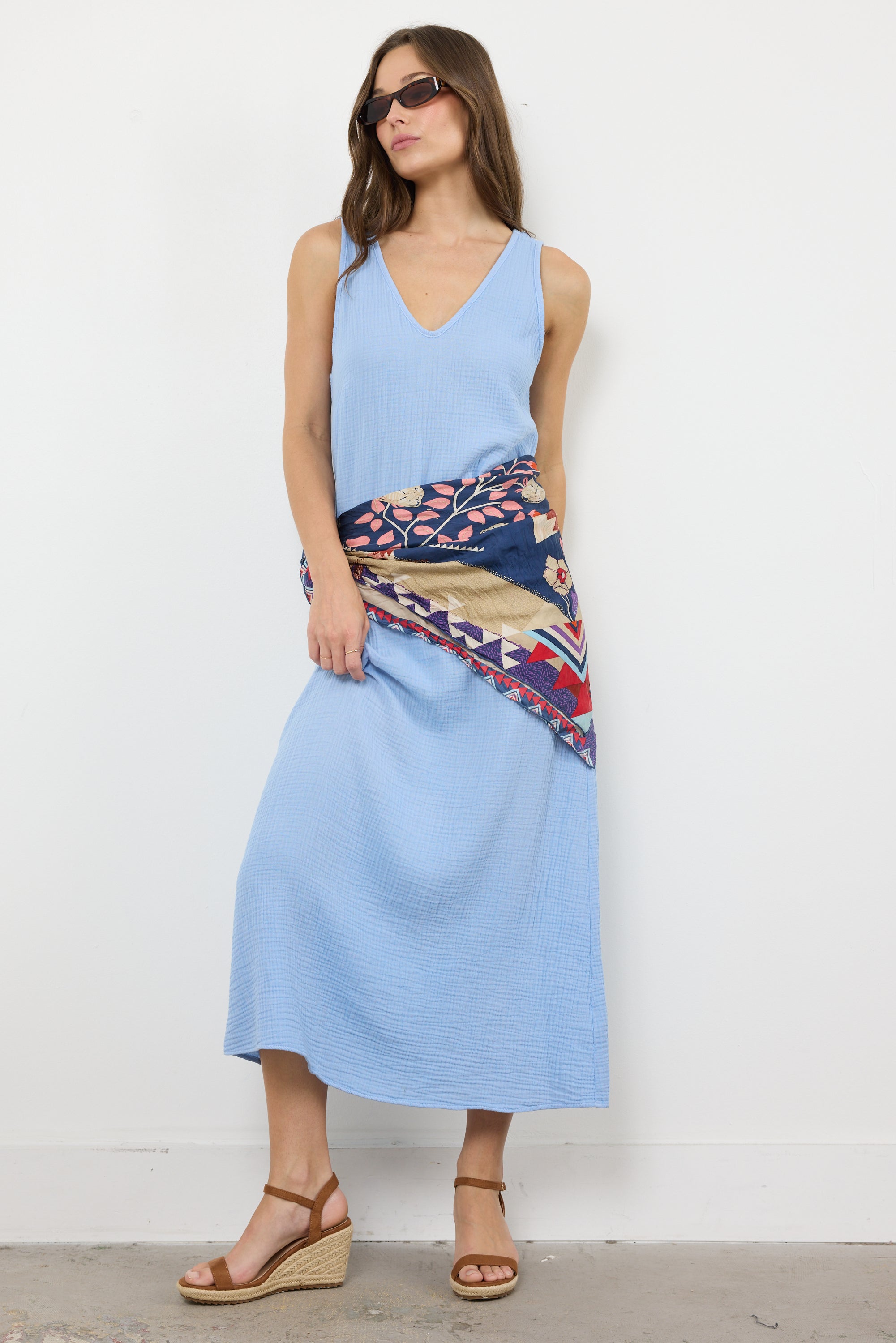 WYNN GAUZE MAXI DRESS