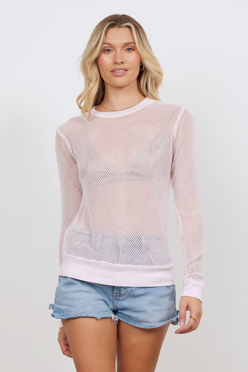 SALT CREEK SHEER MESH TOP - (FINAL SALE)