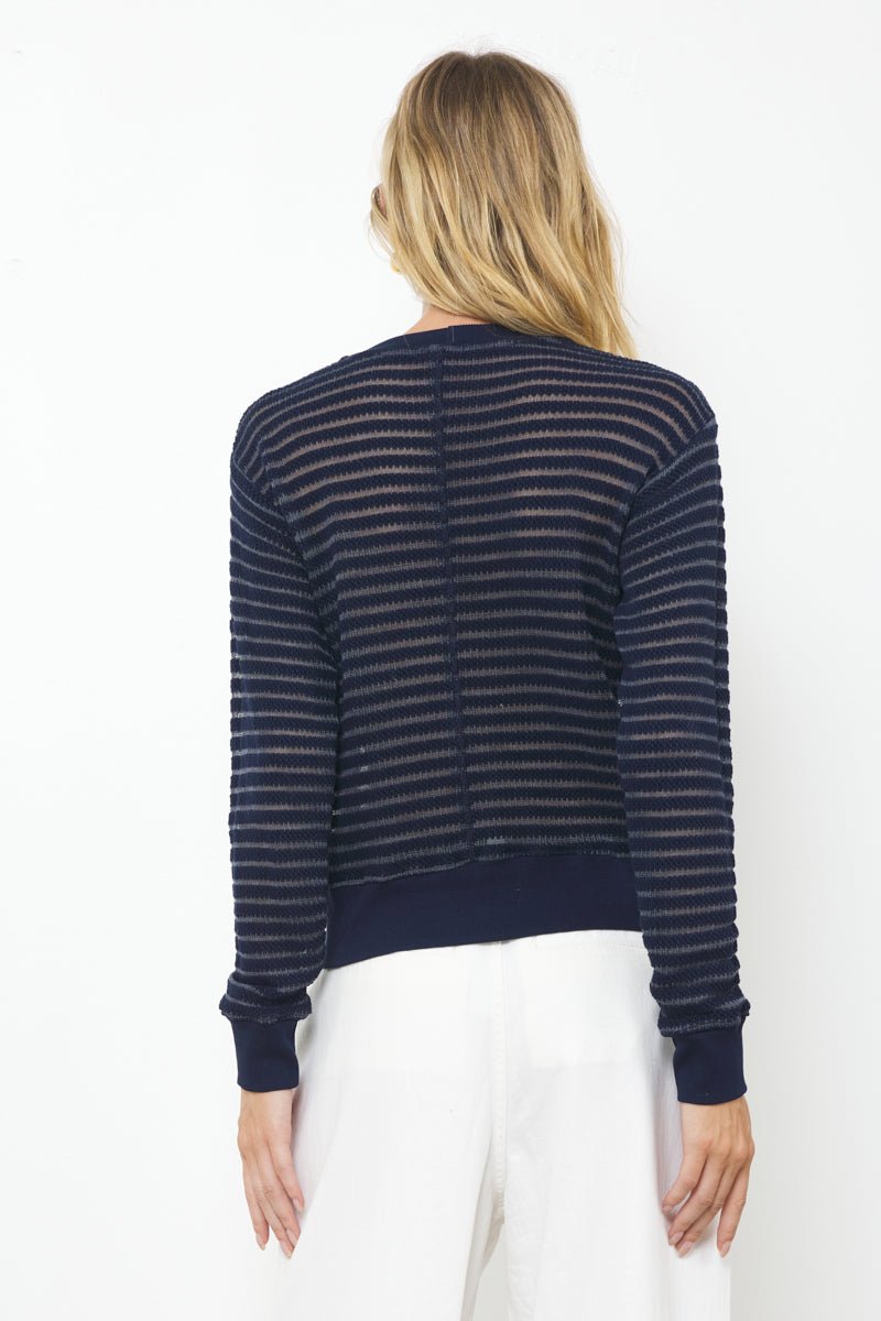 SALT CREEK STRIPE PULLOVER