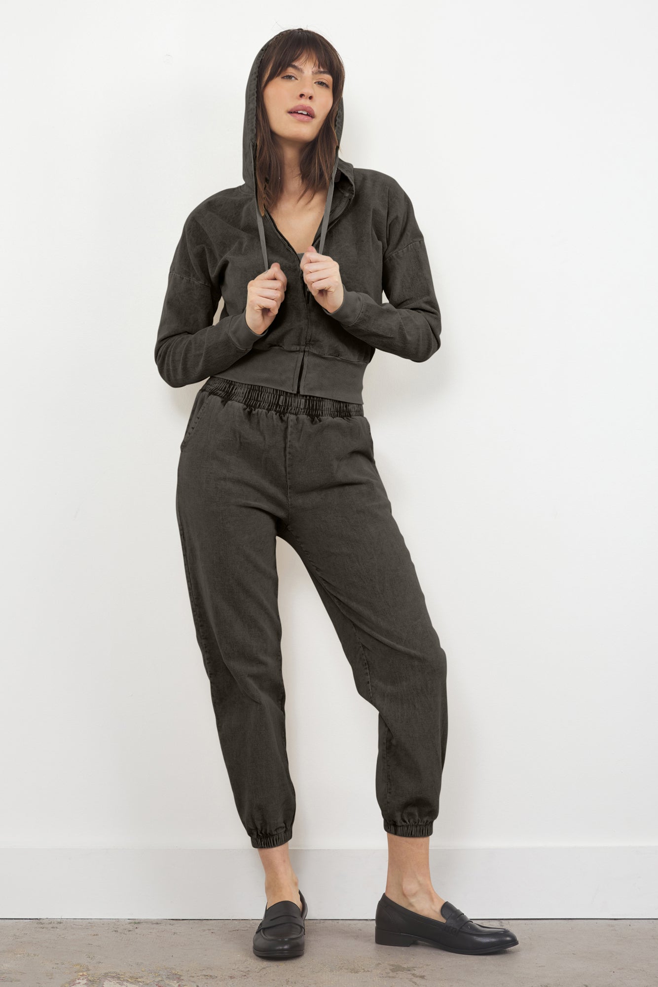 THE EIGHTIES ZIP UP CORDUROY JACKET