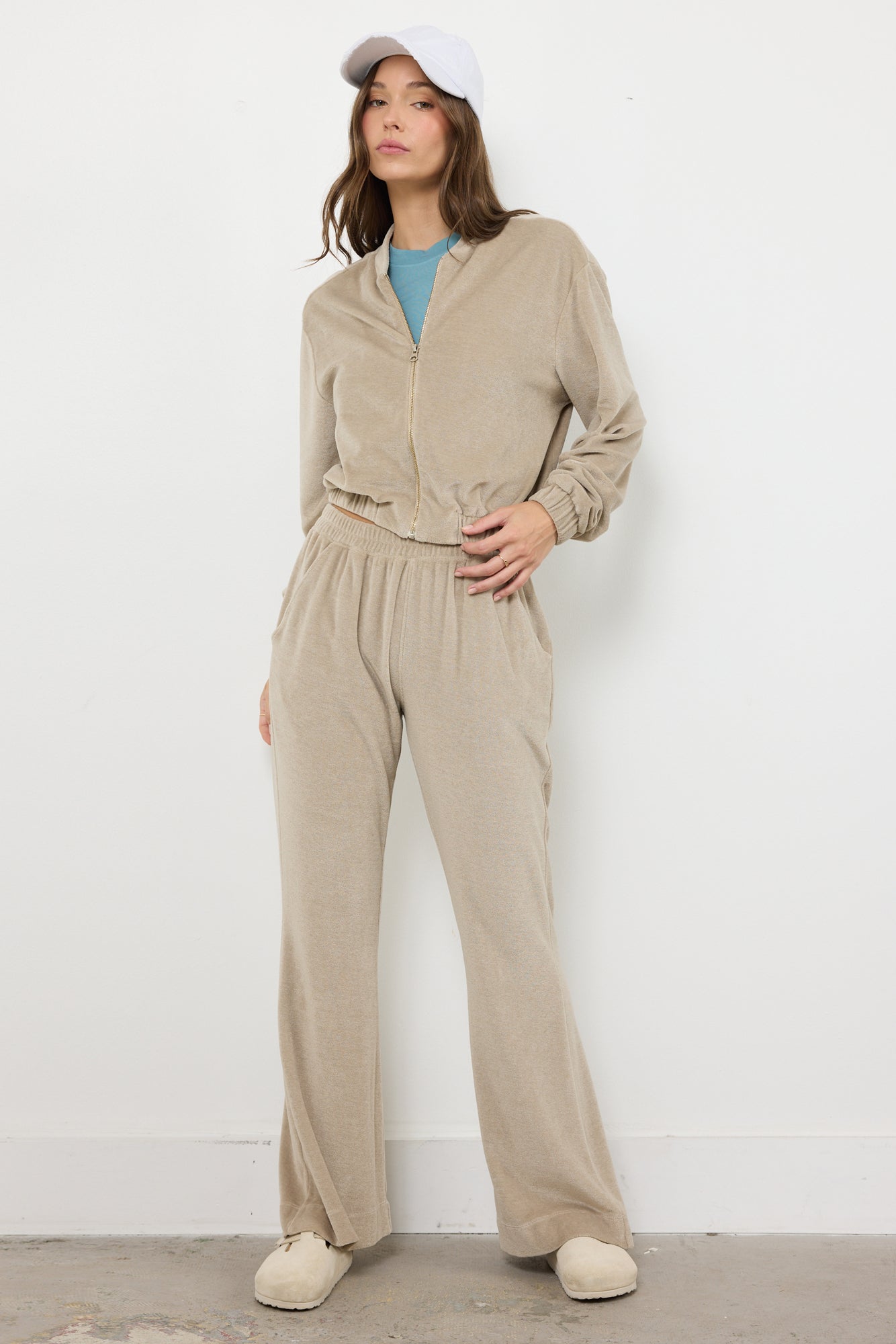 SANTA MONICA VELOUR PANT