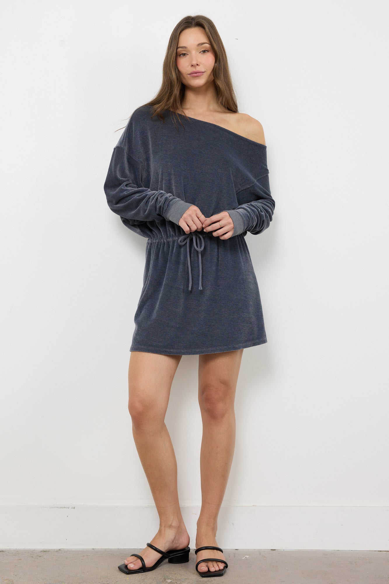 SILVERLAKE OFF SHOULDER DRESS