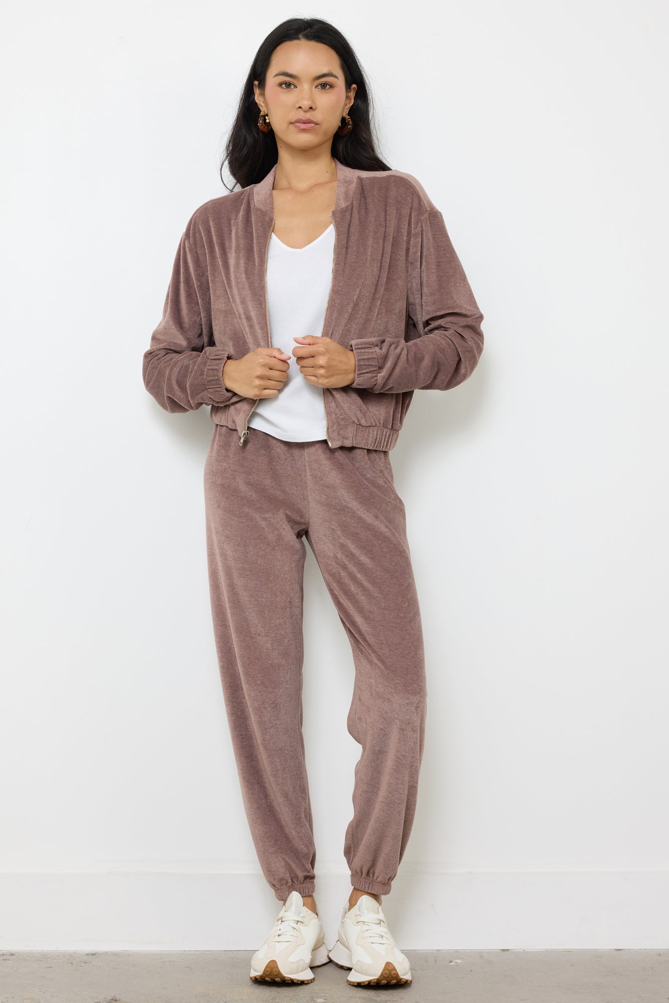 ROMINA VELOUR JACKET